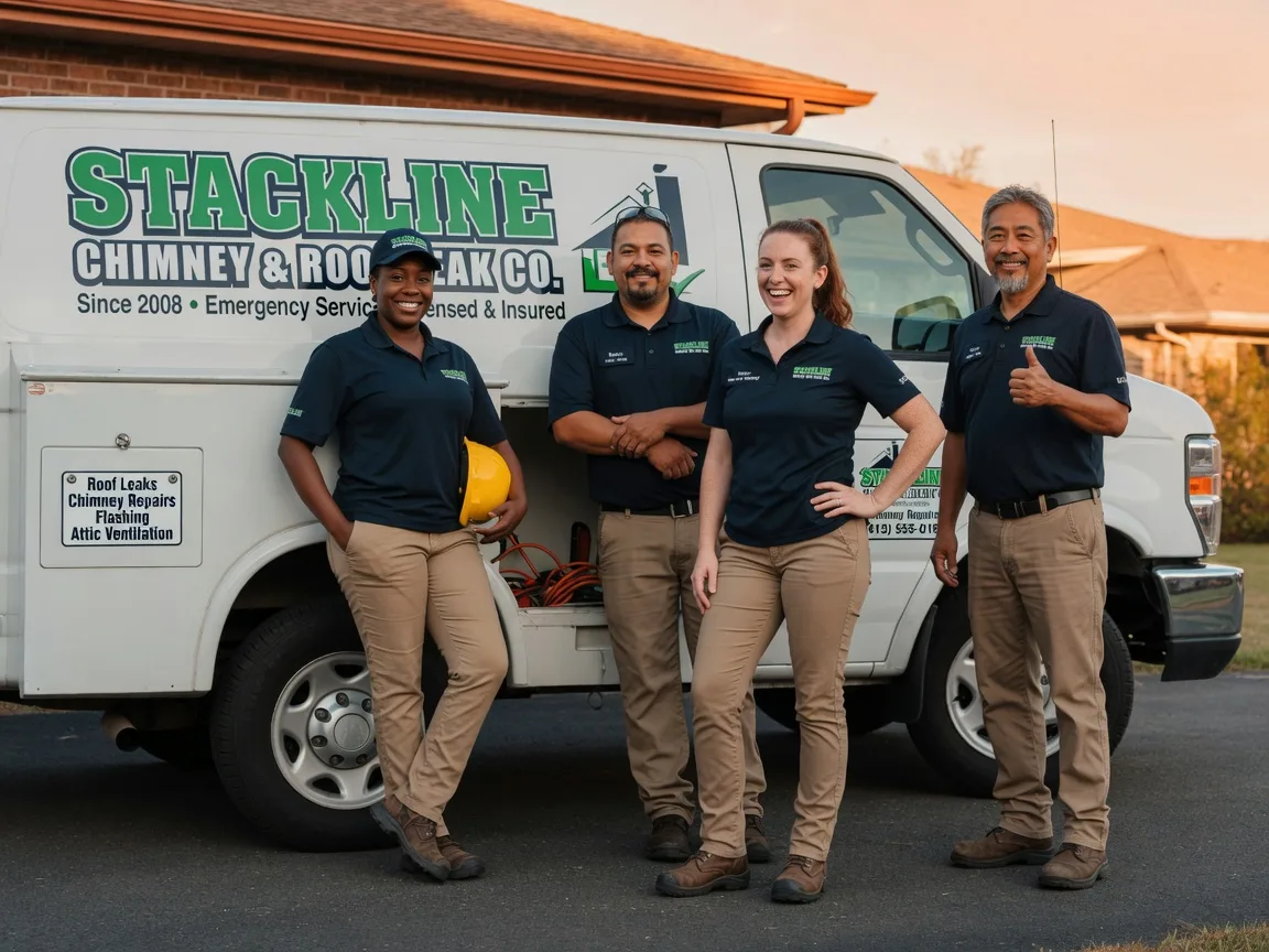 Chimney flashing repair company in California, MD